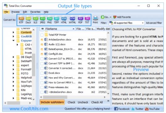 CoolUtils Total Doc Converter