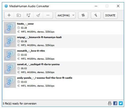 MediaHuman Audio Converter