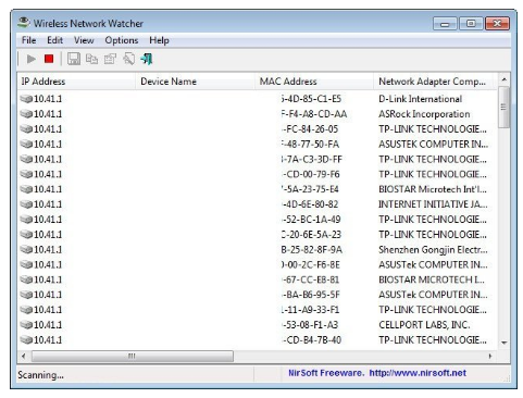 Wireless Network Watcher