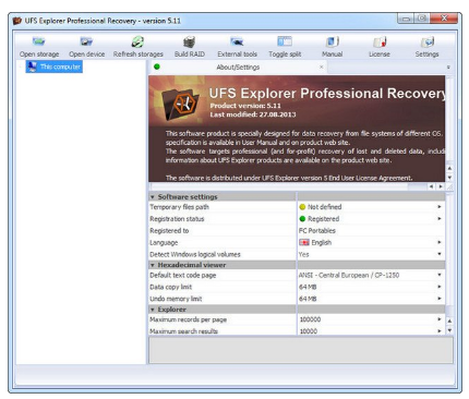 UFS Explorer Professional Recovery