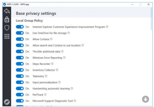 WPD (Windows Privacy Dashboard)