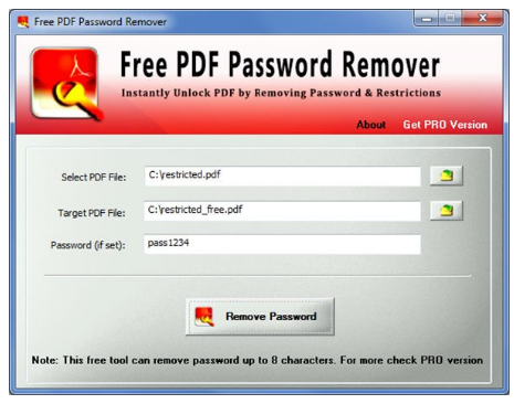 Free PDF Password Remover 11.0 [Latest] - Portable4PC