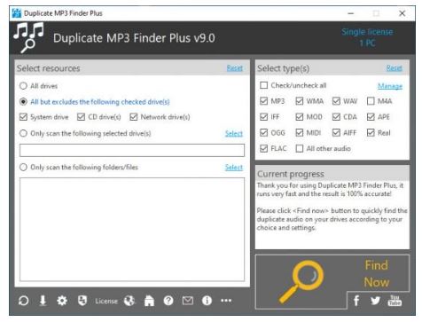 TriSun Duplicate MP3 Finder Plus
