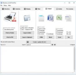 Directory-List-and-Print-Pro Portable