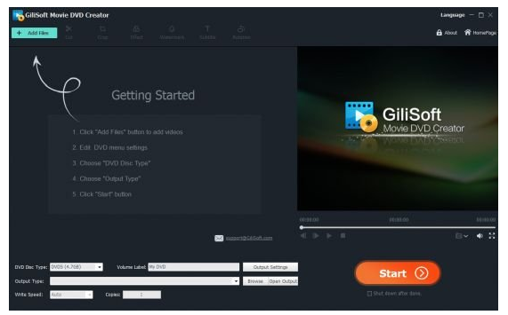 GiliSoft Movie DVD Creator 10.1.0 Portable [Latest