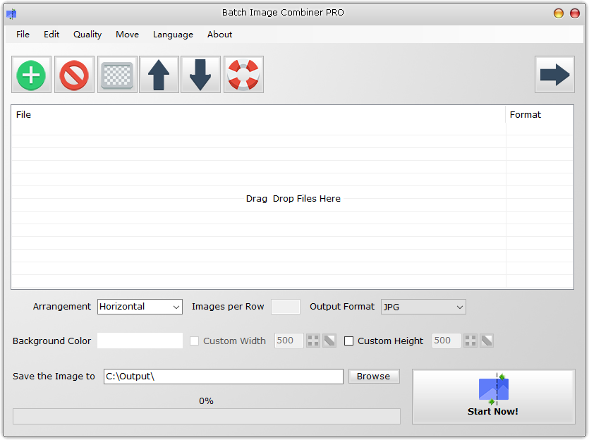 Batch Image Combiner Pro