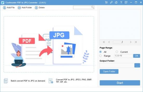 Coolmuster PDF to JPG Converter